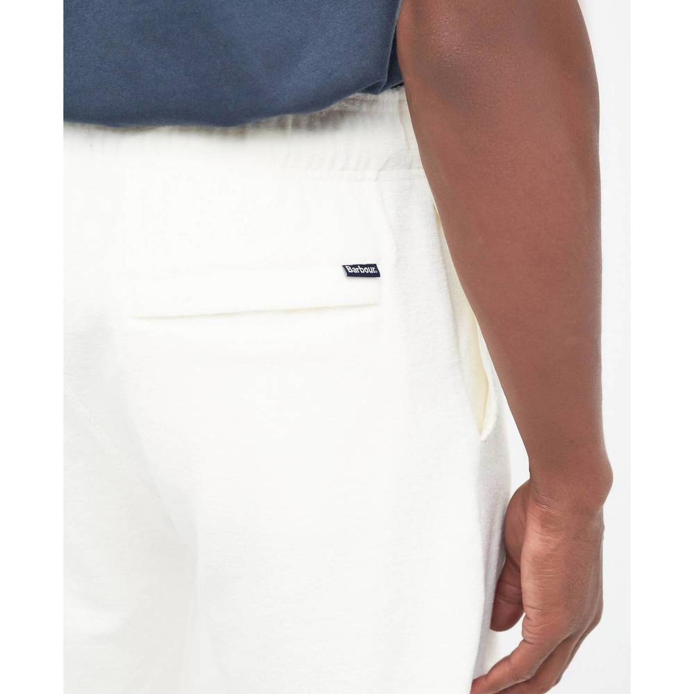 NEW BARBOUR pull on winford shorts in ecru - Picture 4 of 6